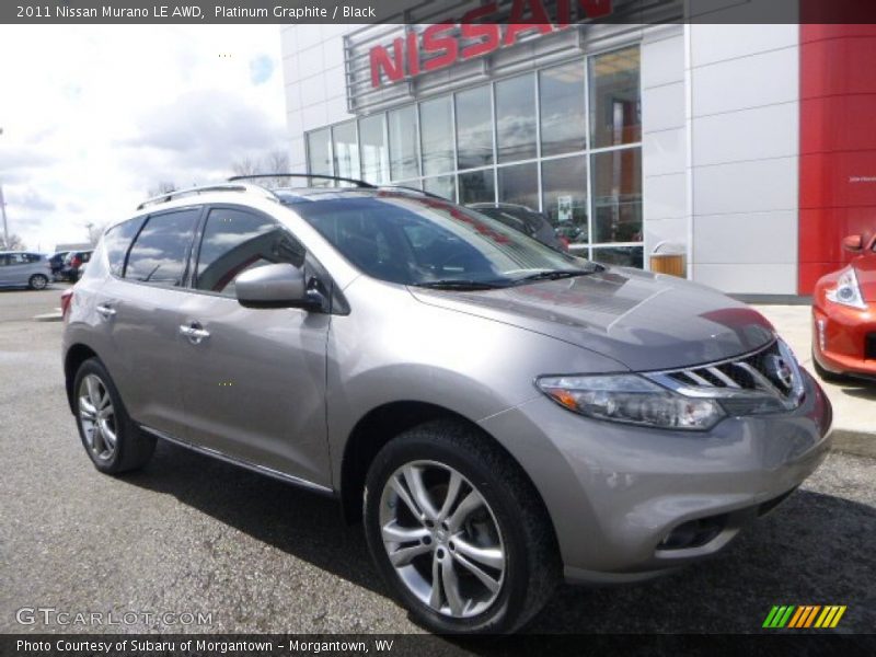 Platinum Graphite / Black 2011 Nissan Murano LE AWD