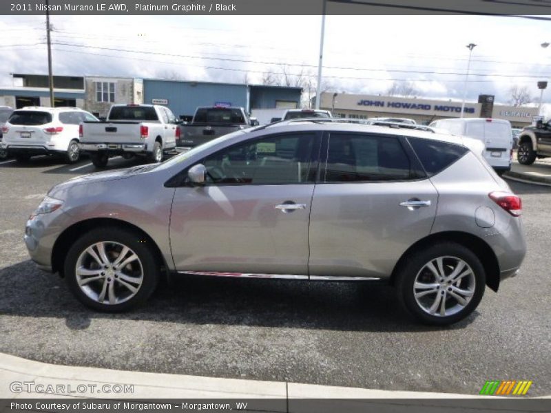 Platinum Graphite / Black 2011 Nissan Murano LE AWD