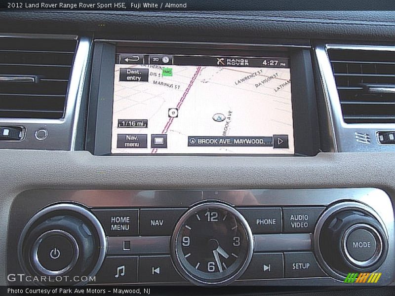 Controls of 2012 Range Rover Sport HSE