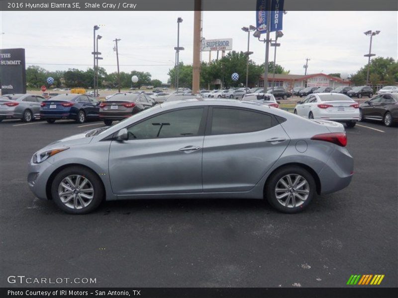 Shale Gray / Gray 2016 Hyundai Elantra SE