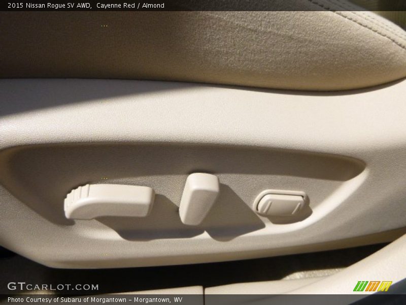 Cayenne Red / Almond 2015 Nissan Rogue SV AWD
