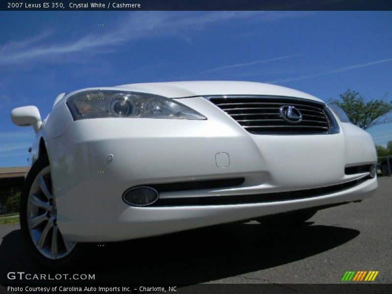 Crystal White / Cashmere 2007 Lexus ES 350