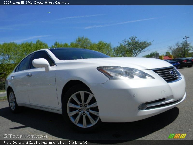 Crystal White / Cashmere 2007 Lexus ES 350