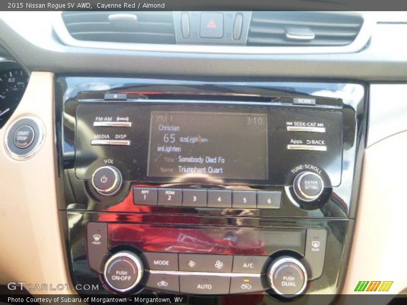 Cayenne Red / Almond 2015 Nissan Rogue SV AWD
