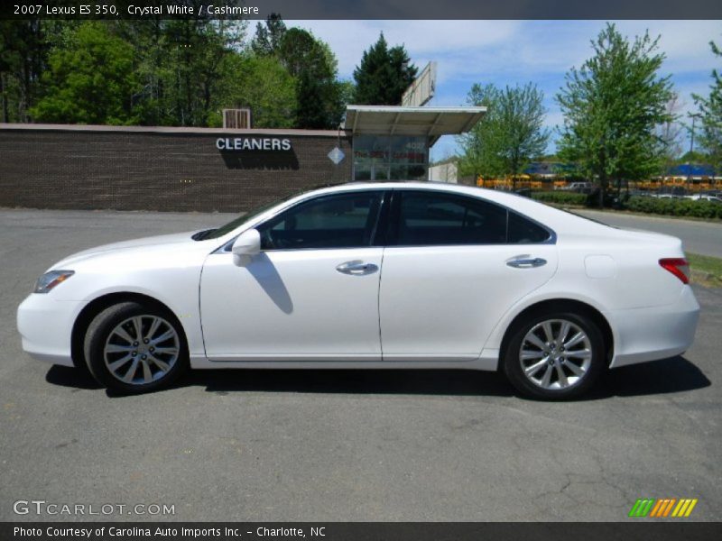 Crystal White / Cashmere 2007 Lexus ES 350