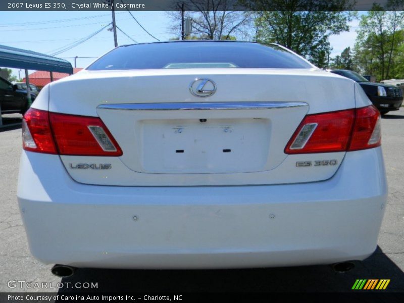 Crystal White / Cashmere 2007 Lexus ES 350