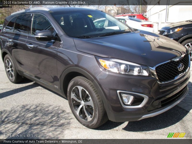 Platinum Graphite / Satin Black 2016 Kia Sorento EX AWD
