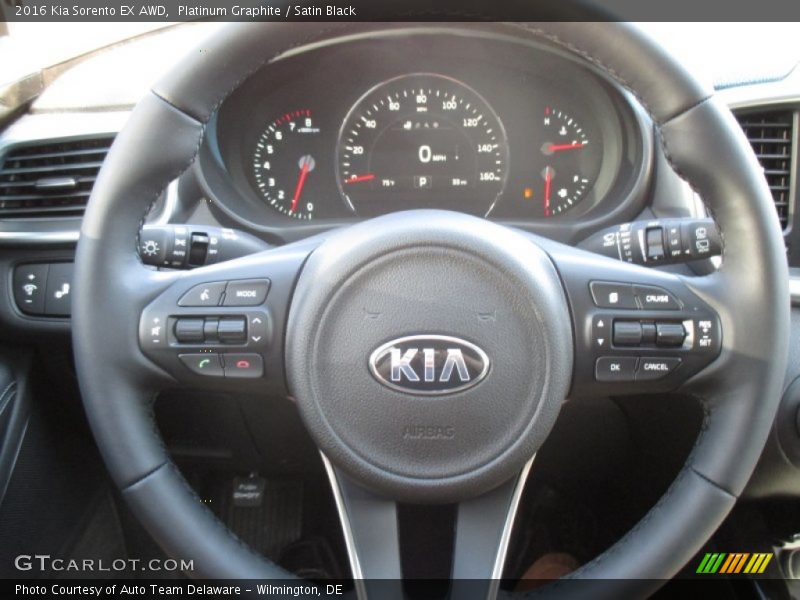 Platinum Graphite / Satin Black 2016 Kia Sorento EX AWD