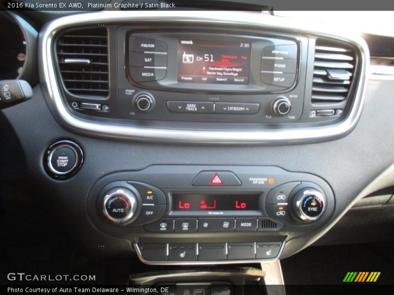 Platinum Graphite / Satin Black 2016 Kia Sorento EX AWD