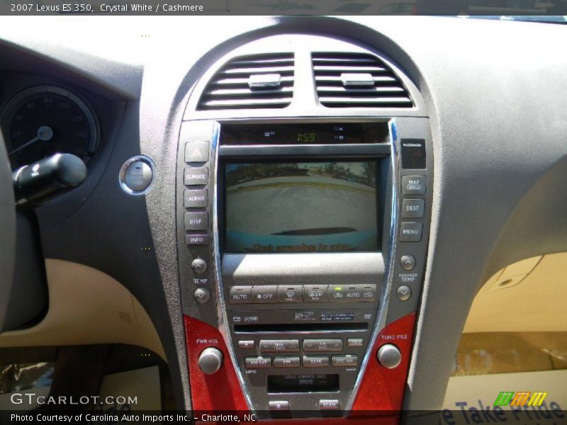 Crystal White / Cashmere 2007 Lexus ES 350