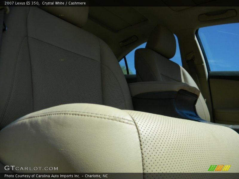 Crystal White / Cashmere 2007 Lexus ES 350