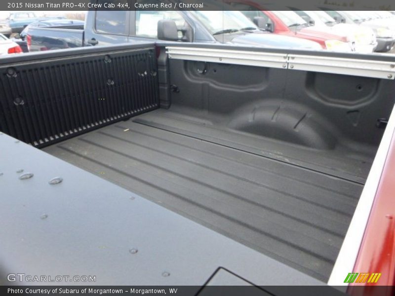 Cayenne Red / Charcoal 2015 Nissan Titan PRO-4X Crew Cab 4x4