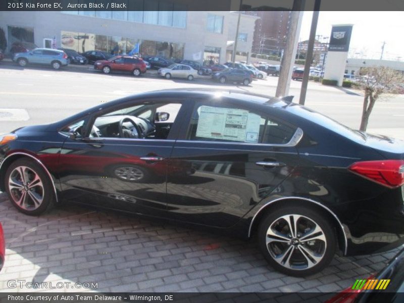 Aurora Black / Black 2015 Kia Forte EX