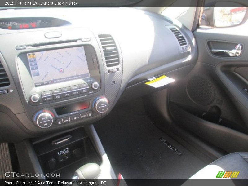 Aurora Black / Black 2015 Kia Forte EX