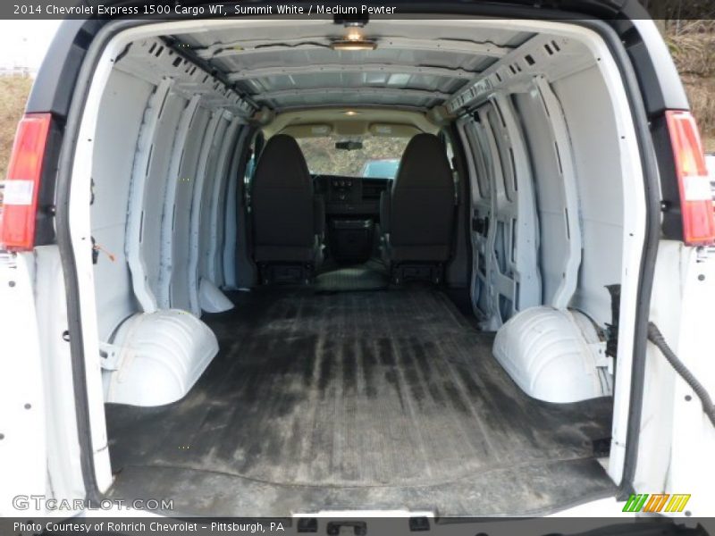 Summit White / Medium Pewter 2014 Chevrolet Express 1500 Cargo WT