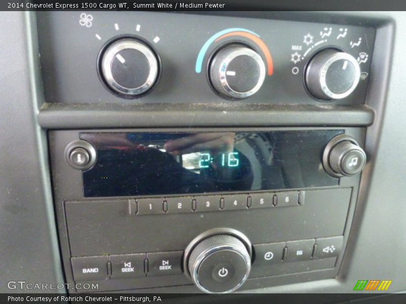 Summit White / Medium Pewter 2014 Chevrolet Express 1500 Cargo WT