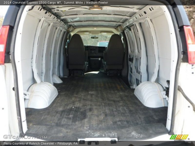Summit White / Medium Pewter 2014 Chevrolet Express 1500 Cargo WT
