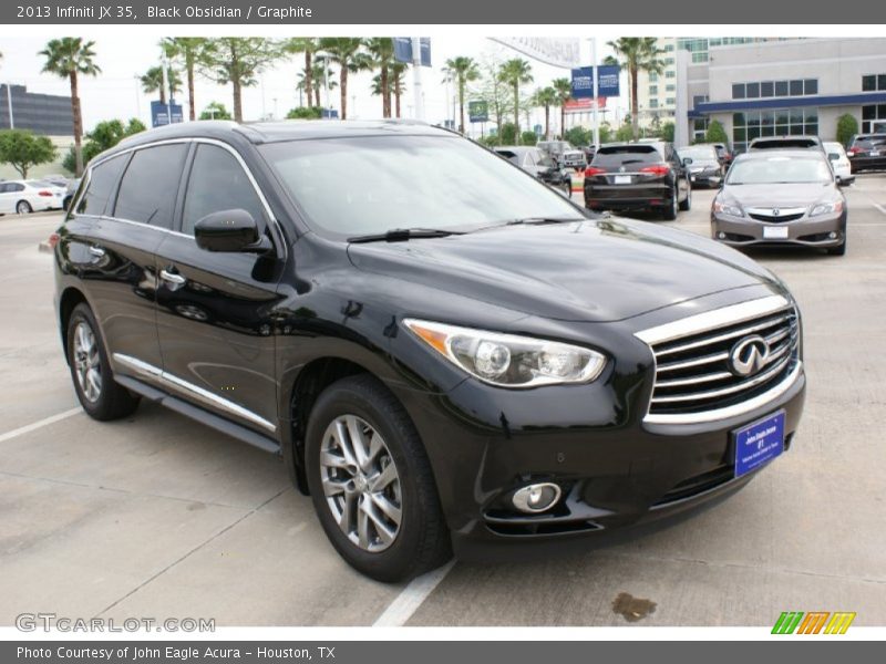 Black Obsidian / Graphite 2013 Infiniti JX 35