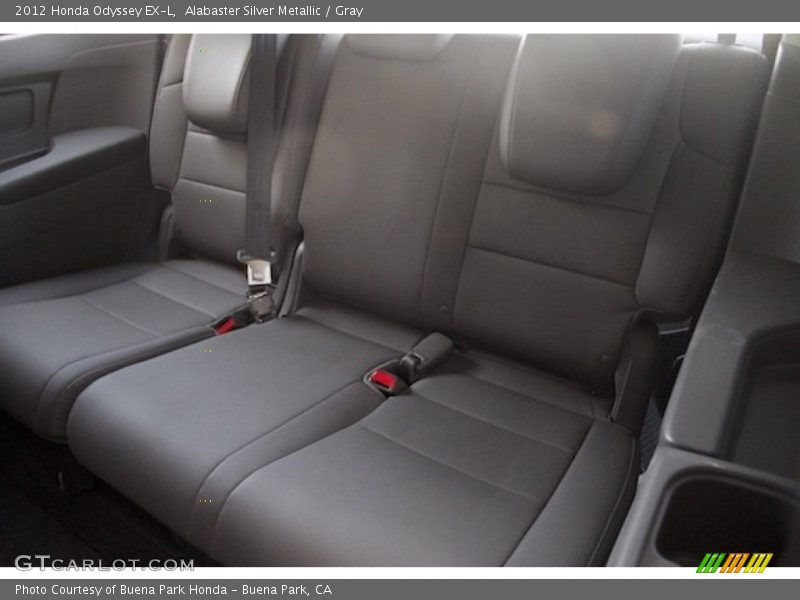 Alabaster Silver Metallic / Gray 2012 Honda Odyssey EX-L