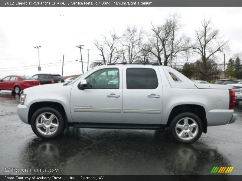 Silver Ice Metallic / Dark Titanium/Light Titanium 2012 Chevrolet Avalanche LT 4x4