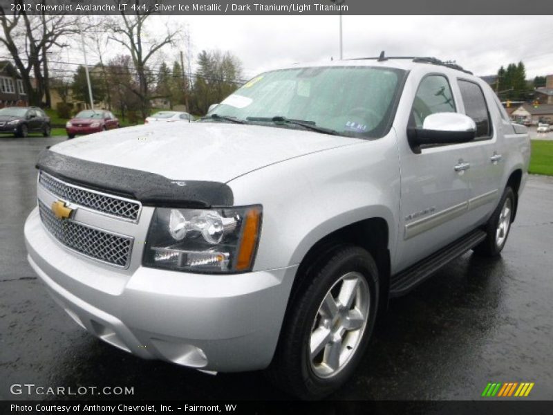 Silver Ice Metallic / Dark Titanium/Light Titanium 2012 Chevrolet Avalanche LT 4x4