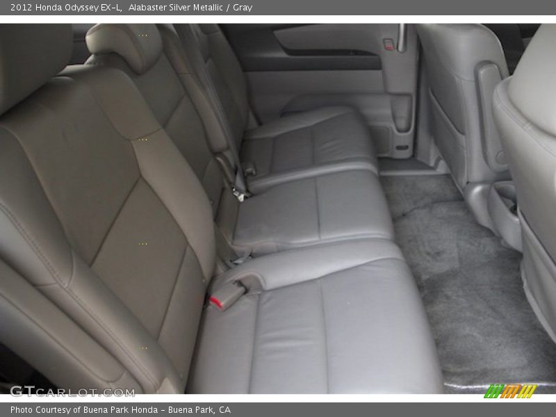 Alabaster Silver Metallic / Gray 2012 Honda Odyssey EX-L