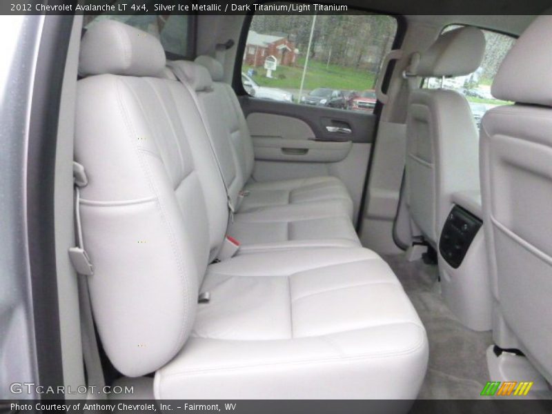 Silver Ice Metallic / Dark Titanium/Light Titanium 2012 Chevrolet Avalanche LT 4x4