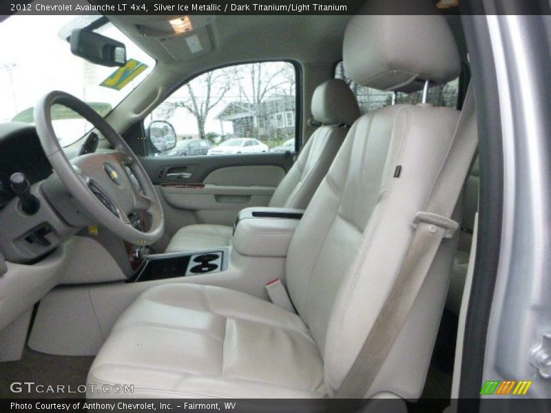 Silver Ice Metallic / Dark Titanium/Light Titanium 2012 Chevrolet Avalanche LT 4x4