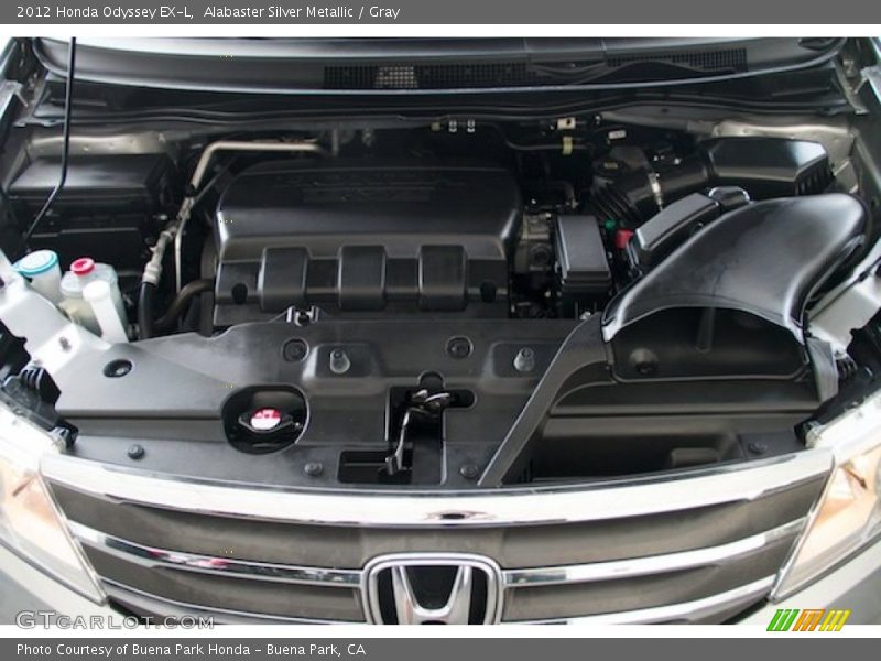 Alabaster Silver Metallic / Gray 2012 Honda Odyssey EX-L
