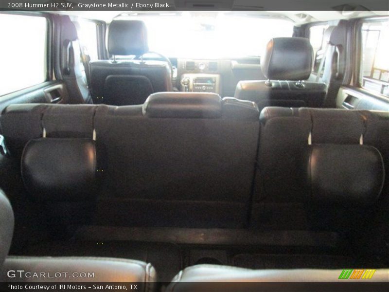 Graystone Metallic / Ebony Black 2008 Hummer H2 SUV