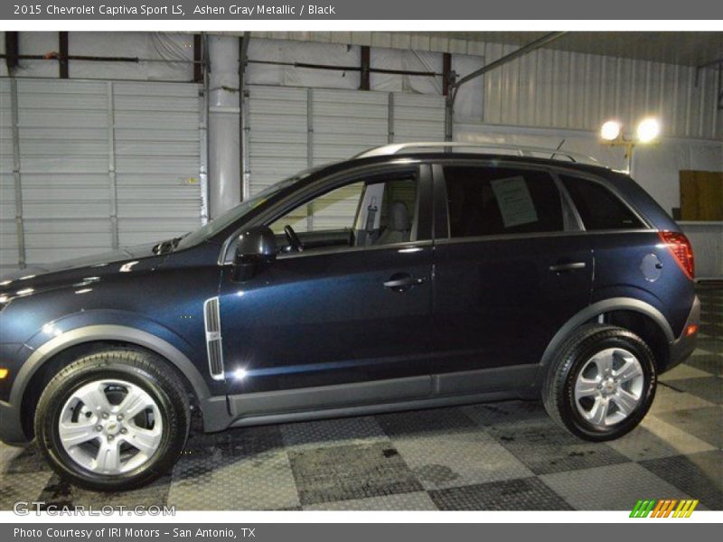 Ashen Gray Metallic / Black 2015 Chevrolet Captiva Sport LS