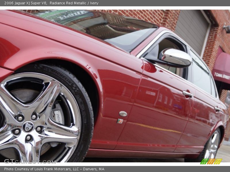 Radiance Red Metallic / Ivory 2006 Jaguar XJ Super V8