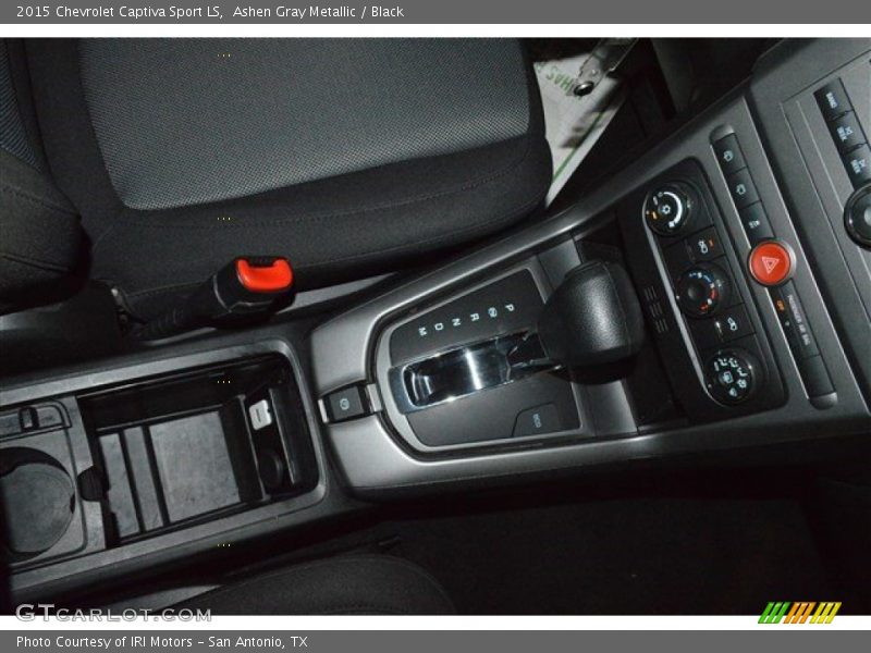 Ashen Gray Metallic / Black 2015 Chevrolet Captiva Sport LS