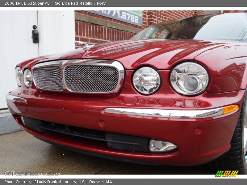 Radiance Red Metallic / Ivory 2006 Jaguar XJ Super V8