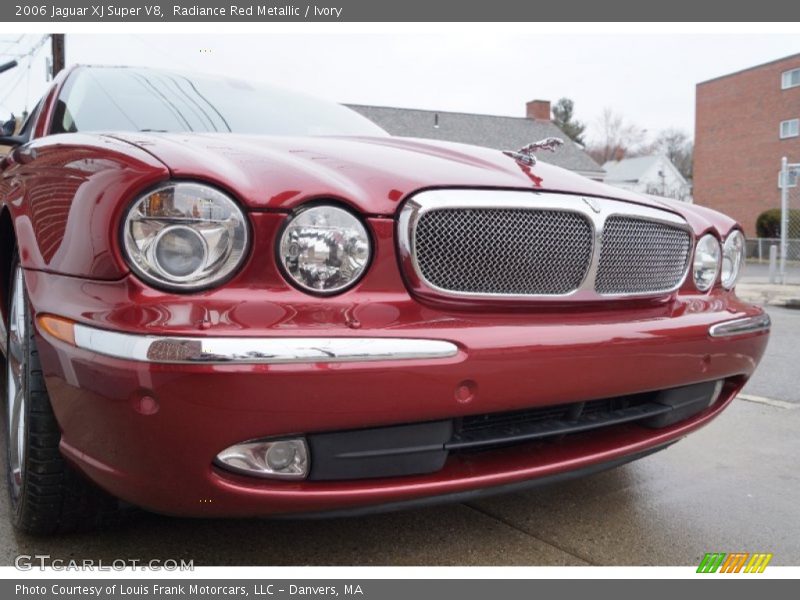 Radiance Red Metallic / Ivory 2006 Jaguar XJ Super V8