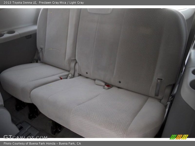 Predawn Gray Mica / Light Gray 2013 Toyota Sienna LE