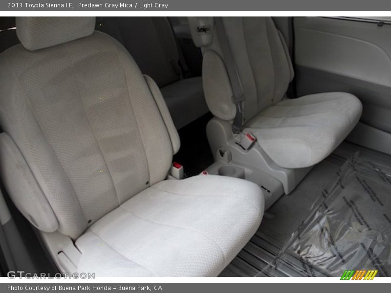 Predawn Gray Mica / Light Gray 2013 Toyota Sienna LE
