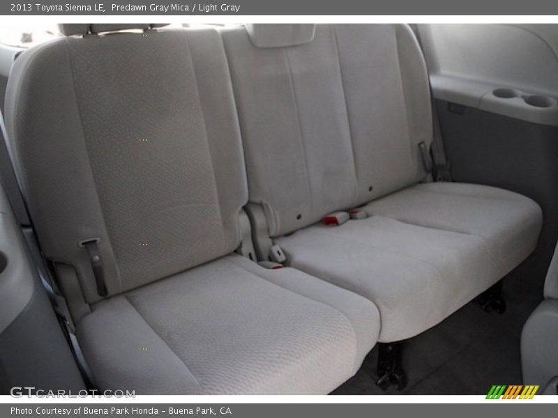 Predawn Gray Mica / Light Gray 2013 Toyota Sienna LE
