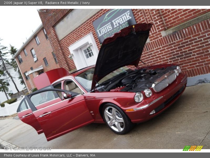 Radiance Red Metallic / Ivory 2006 Jaguar XJ Super V8