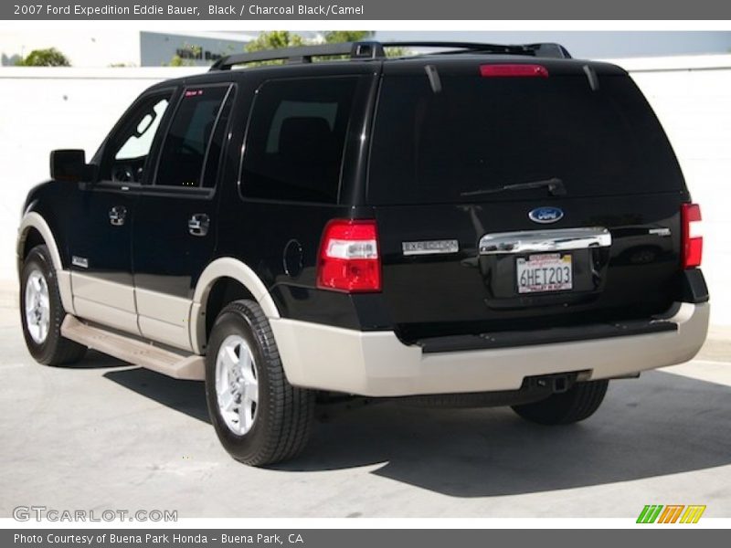 Black / Charcoal Black/Camel 2007 Ford Expedition Eddie Bauer