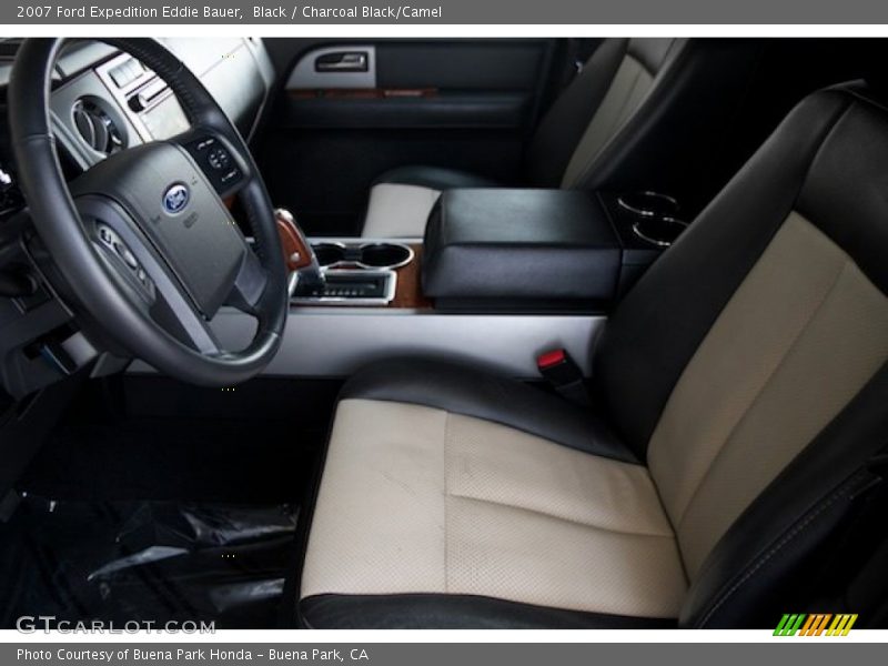 Black / Charcoal Black/Camel 2007 Ford Expedition Eddie Bauer
