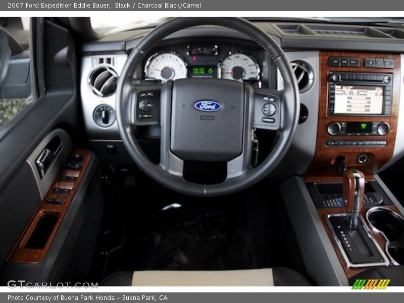 Black / Charcoal Black/Camel 2007 Ford Expedition Eddie Bauer