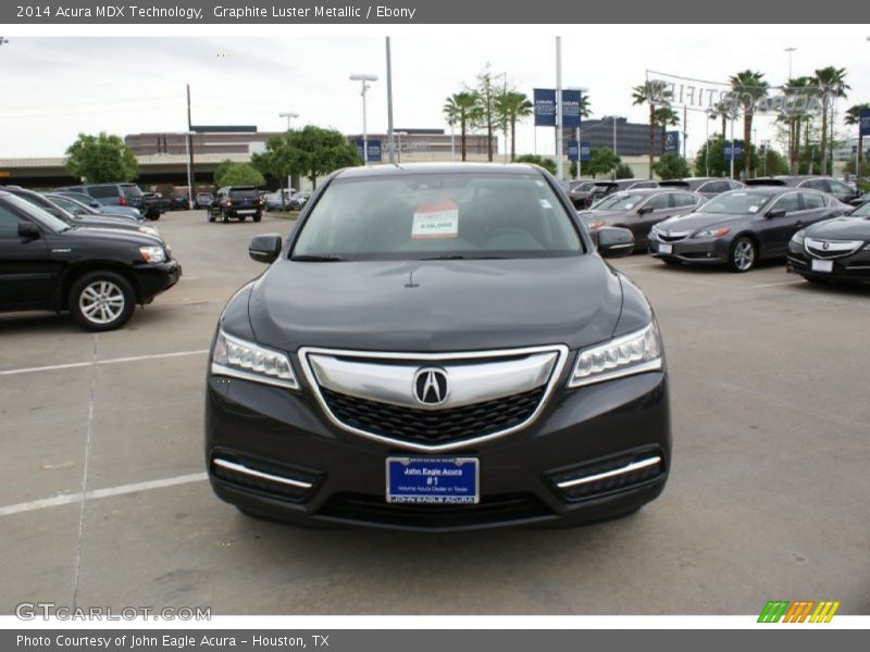 Graphite Luster Metallic / Ebony 2014 Acura MDX Technology