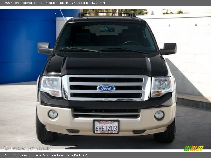 Black / Charcoal Black/Camel 2007 Ford Expedition Eddie Bauer