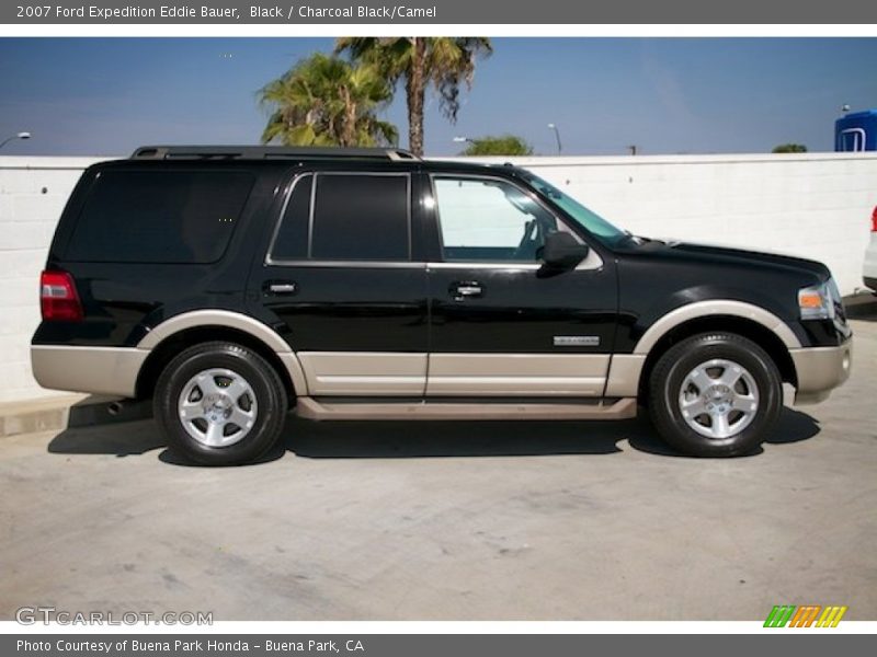 Black / Charcoal Black/Camel 2007 Ford Expedition Eddie Bauer