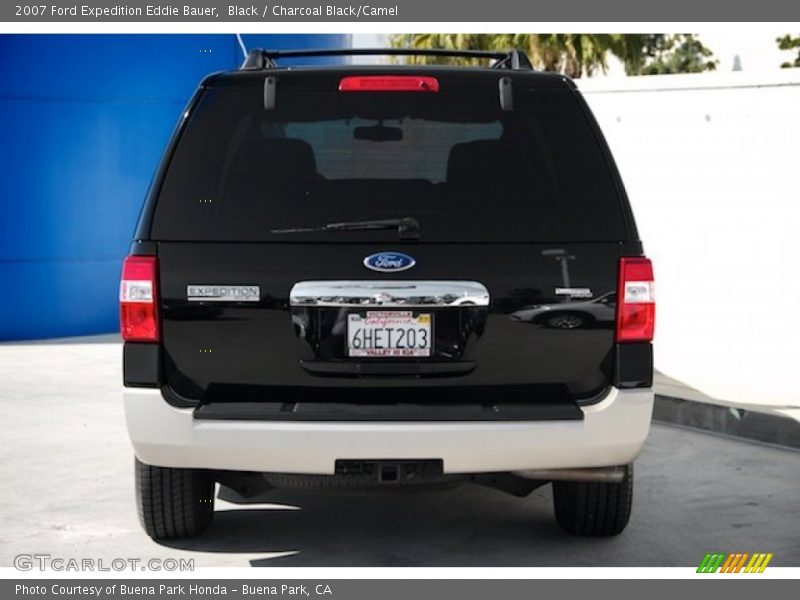 Black / Charcoal Black/Camel 2007 Ford Expedition Eddie Bauer