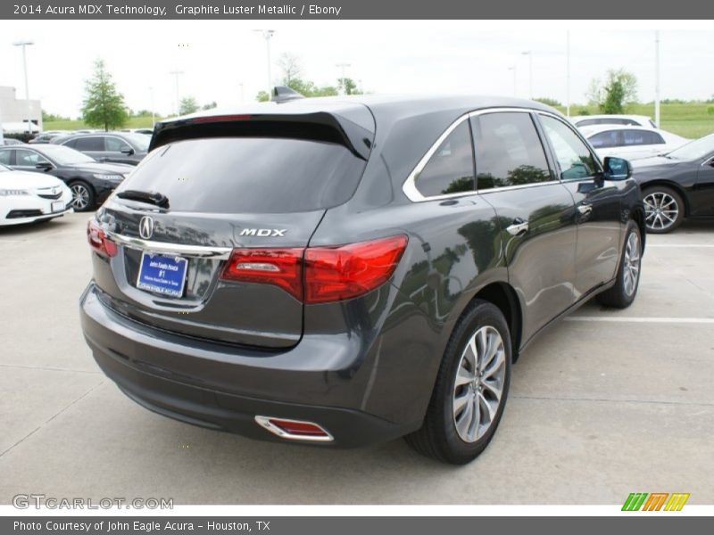 Graphite Luster Metallic / Ebony 2014 Acura MDX Technology