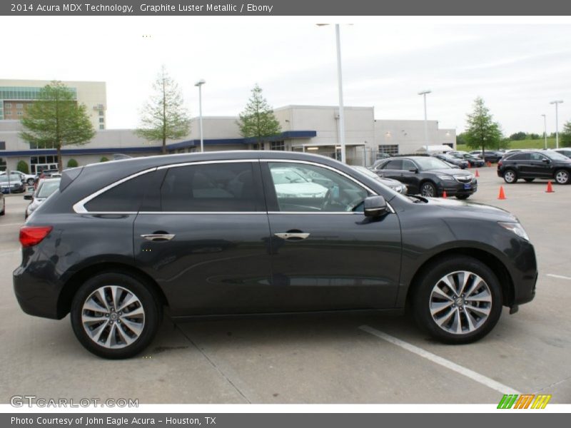 Graphite Luster Metallic / Ebony 2014 Acura MDX Technology