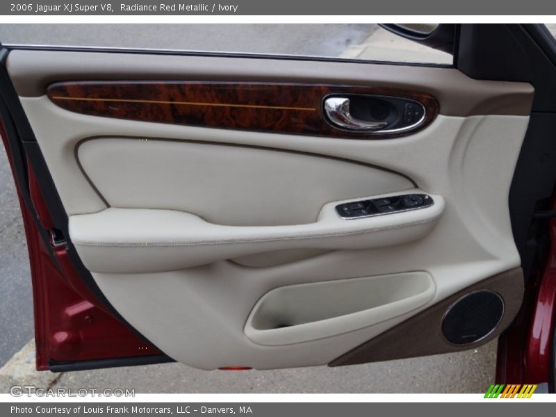 Radiance Red Metallic / Ivory 2006 Jaguar XJ Super V8
