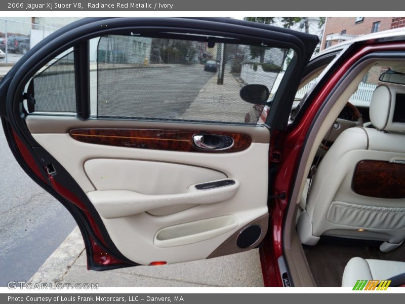 Radiance Red Metallic / Ivory 2006 Jaguar XJ Super V8